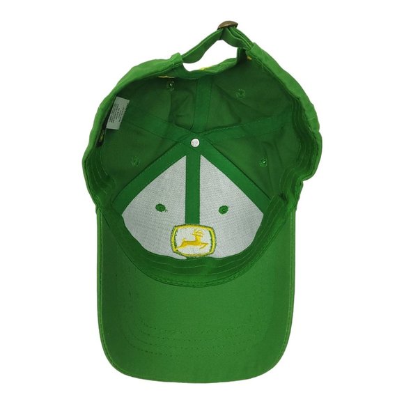 John Deere Owners Edition Tuck Strap Cap Nothing Runs Like A Deere Farmer Hat - Picture 5 of 12